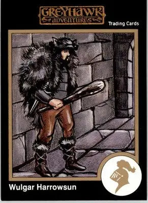 Wulgar Harrowsun - 1992 TSR Advanced Dungeons & Dragons - #59 - Non_sport - Non-Sports Card Single