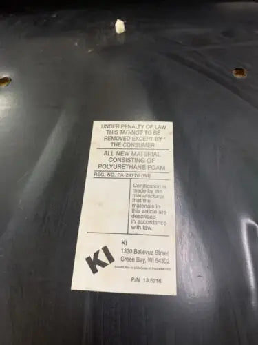 Furniture tag for WWE 2006 Royal Rumble Event VIP Folding Chair featuring Rey Mysterio