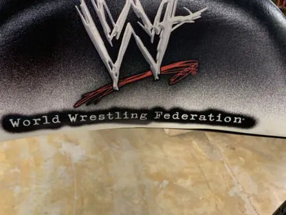 WWF World Wrestling Federation logo on a Ringside Chair for 2001 VENGEANCE event