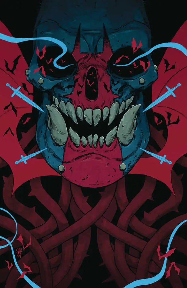 Stylized skull with swords from Wynd The Power Of The Blood #2 Cover E featuring Yorik Leads