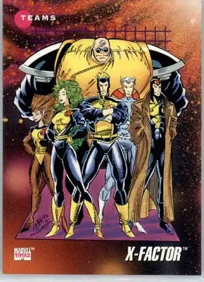 X-Factor - 1992 Impel Marvel Universe - NM - #173 - Marvel Card Single