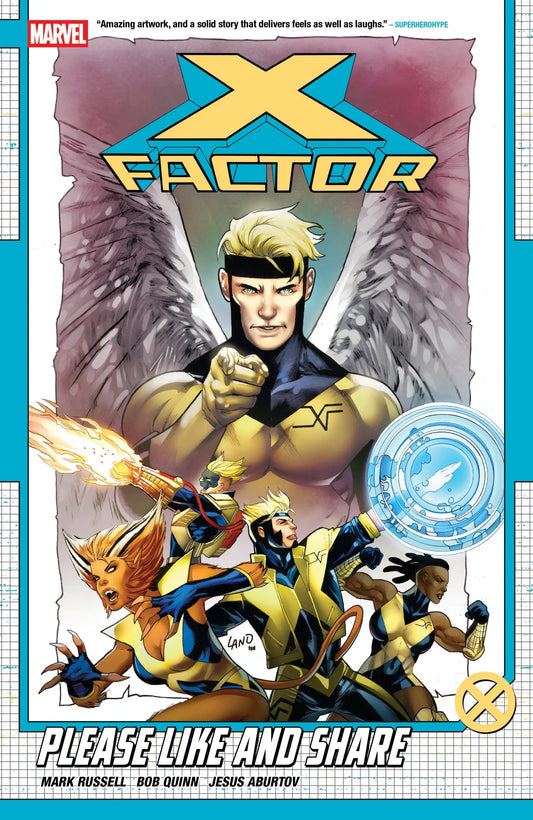 X-Factor comic book cover featured in X-Factor By Mark Russell Volume 1 Please Like And Share