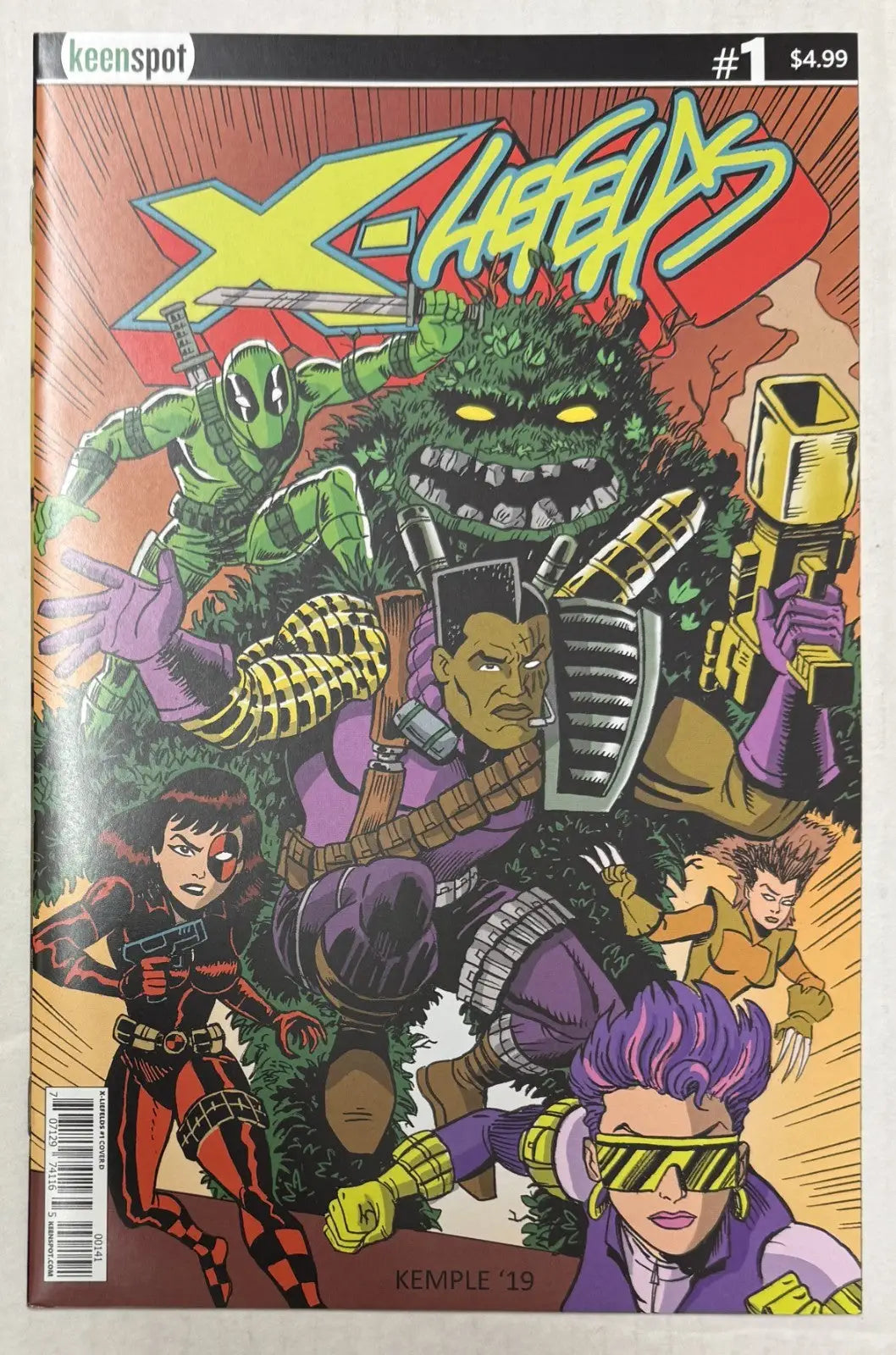 X-Liefelds #1 Keenspot - Comic Book