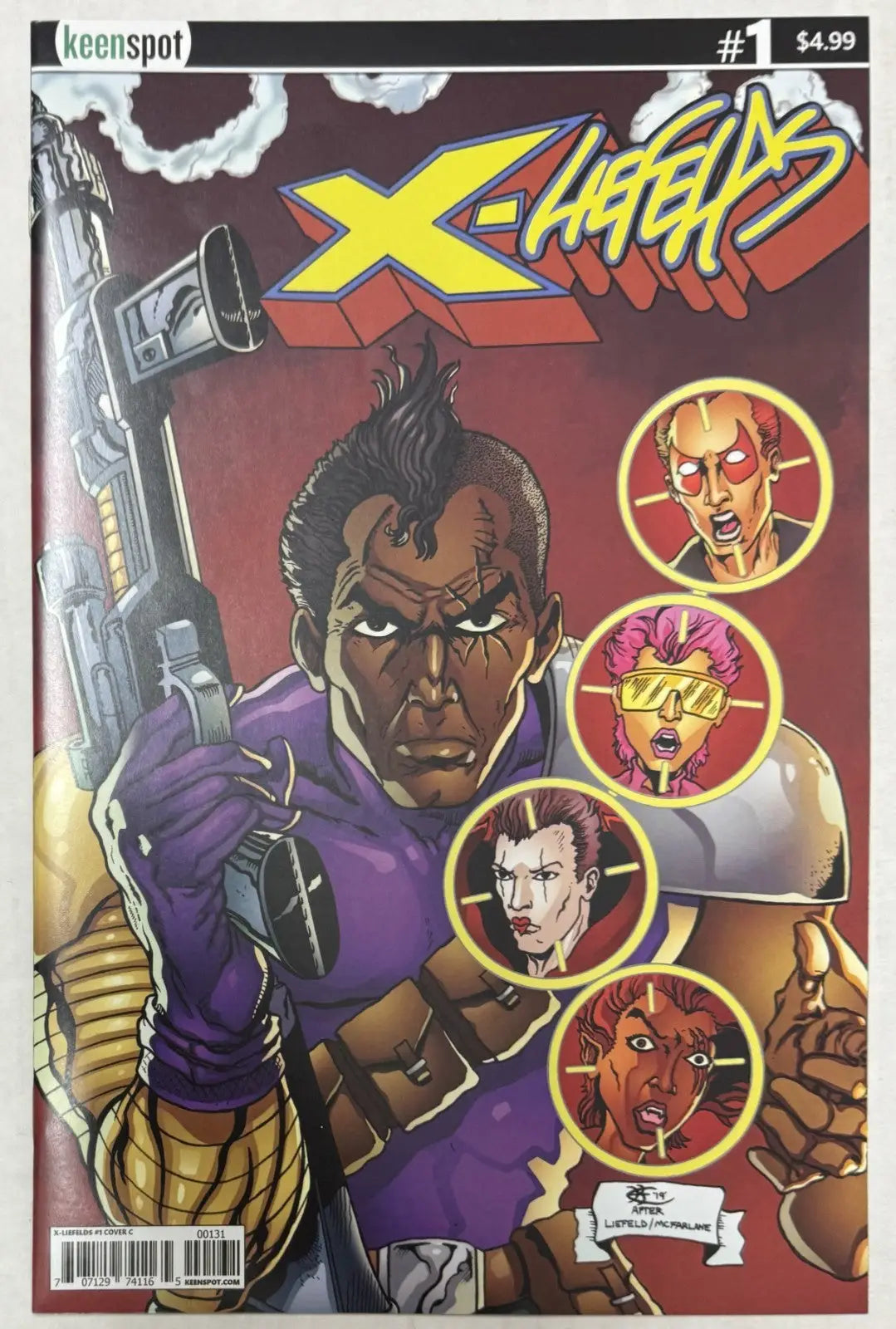 X-Liefelds #1 Variant Keenspot - Comic Book