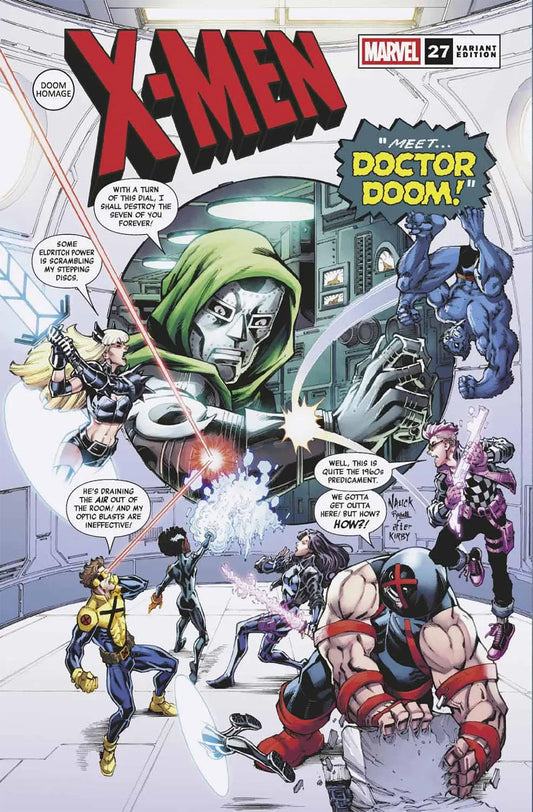 X-Men #27 Todd Nauck Doom Homage Variant - Comic Book