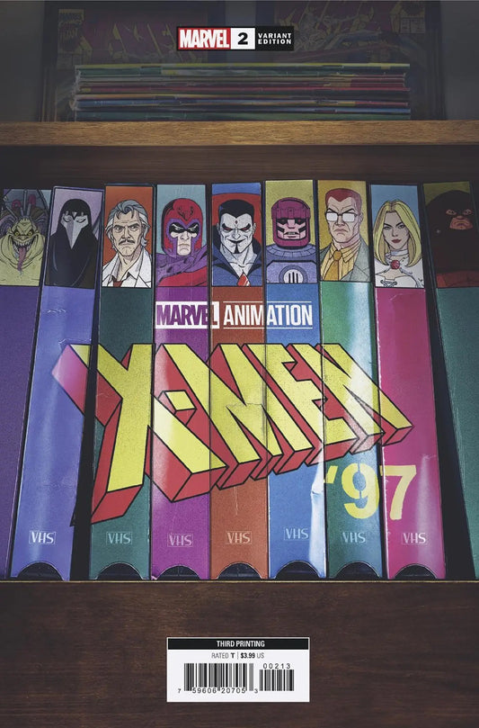 X-Men ’97 #2 Marvel Animation 3RD Printing Variant - Comic Book