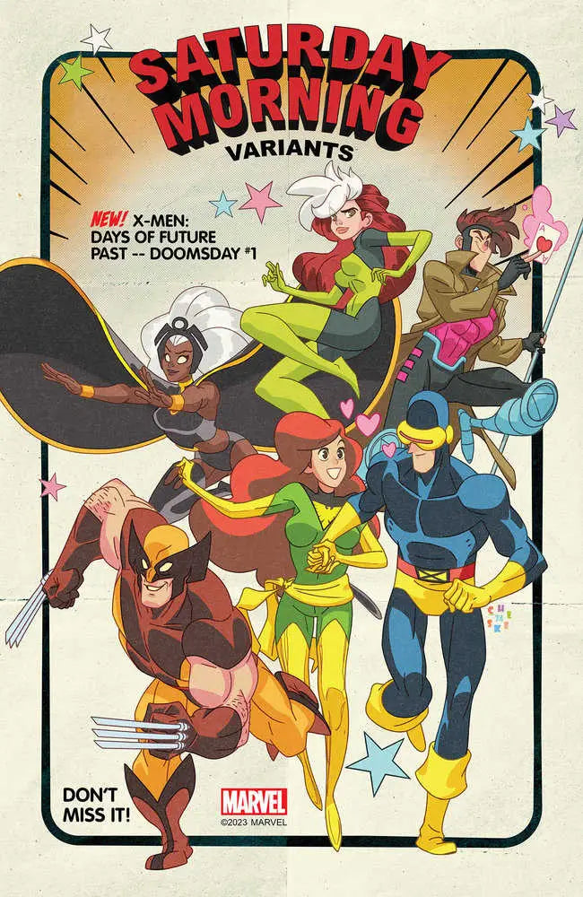X-Men: Days Of Future Past - Doomsday 1 Sean Galloway Saturday Morning Variant - Comic Book
