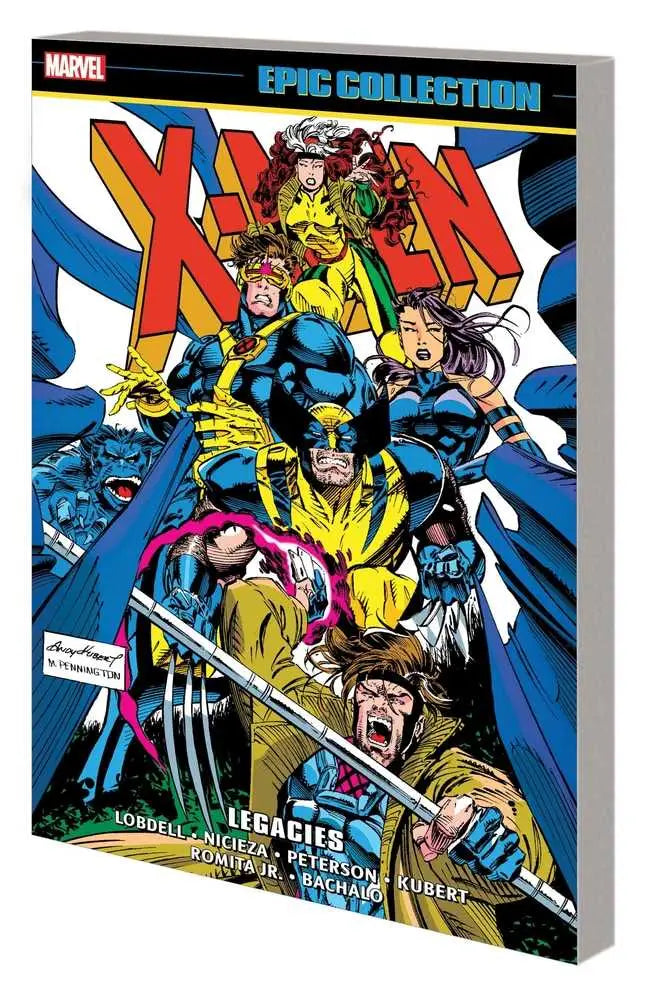 X-Men Epic Collection Legacies TPB featuring Uncanny X-Men comic book artwork