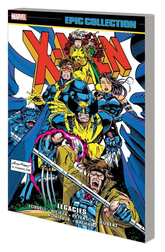 X-Men Epic Collection Legacies TPB featuring Uncanny X-Men comic book artwork