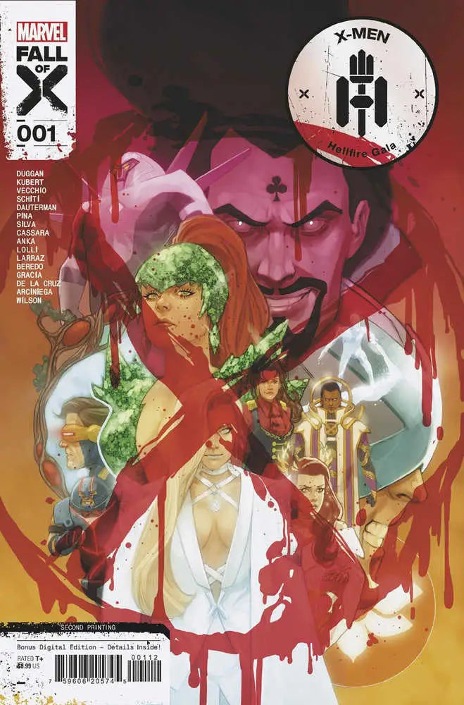 X-Men: Hellfire Gala 2023 1 Phil Noto 2nd Print Variant - Comic Book
