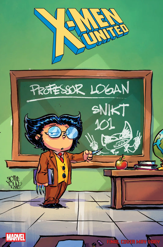 X-Men United #1 Skottie Young Variant - Comic Book