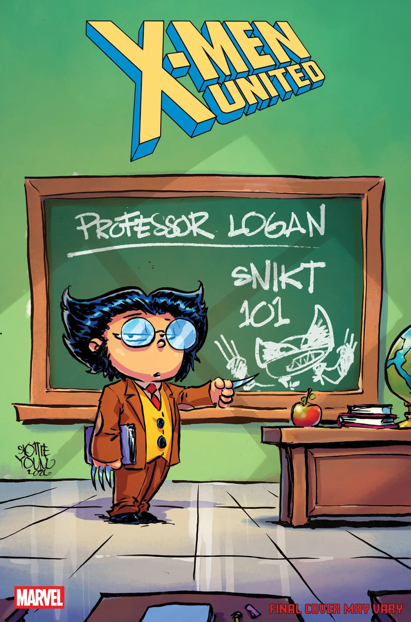 X-Men United #1 Skottie Young Variant - Comic Book