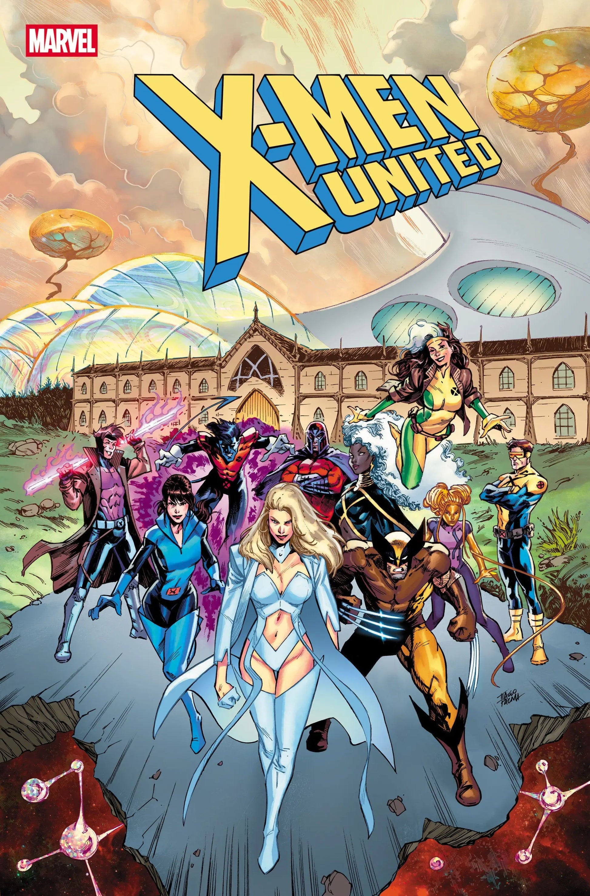 X-Men United #1 Tiago Palma Graymatter Lane Variant - Comic Book