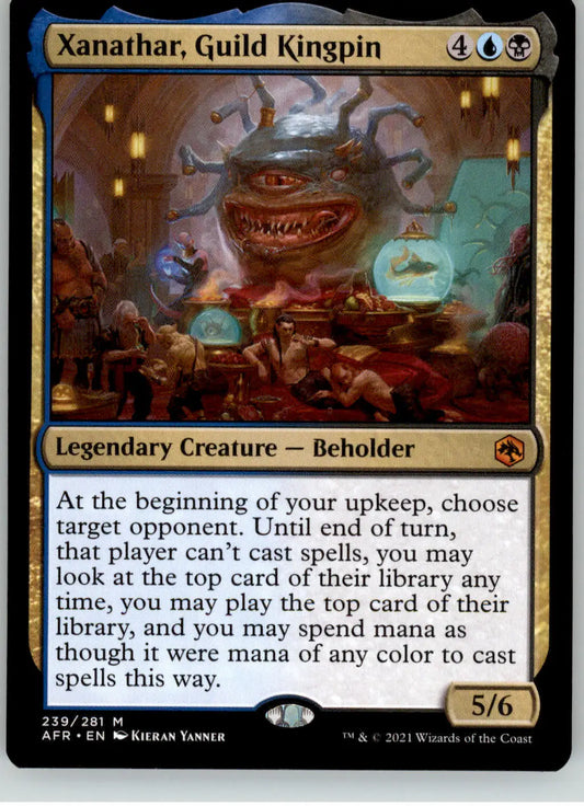 Xanathar Guild Kingpin - Adventures in the Forgotten Realms - 239 - NM Magic - Magic Card Single