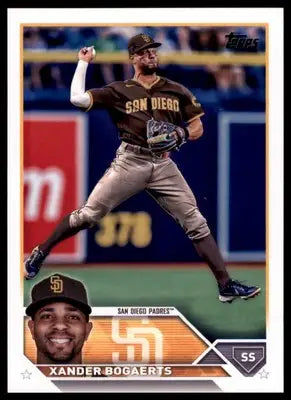 Xander Bogaerts 2023 Topps #538 San Diego Padres - Baseball Card Single