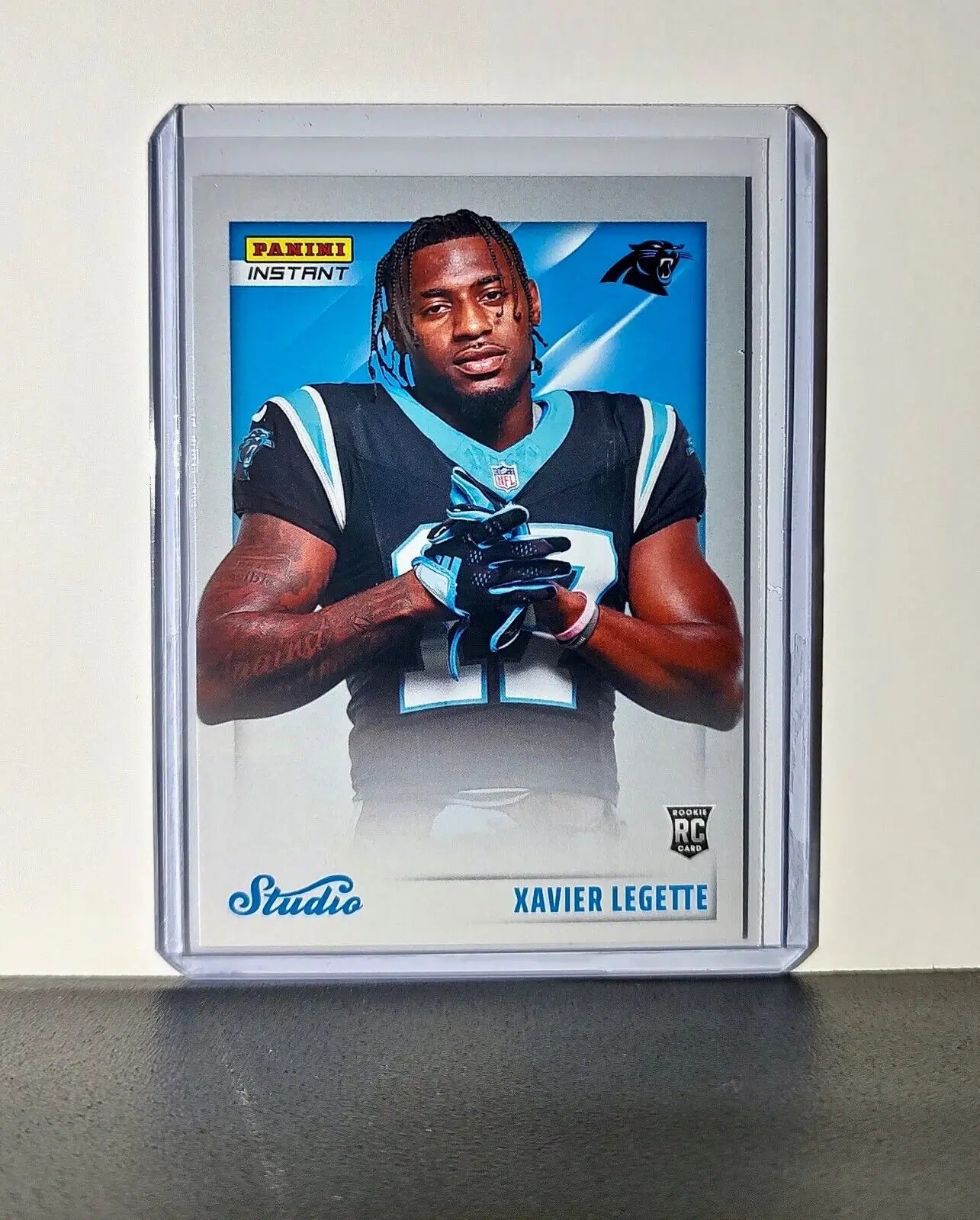 Xavier Legette 2024 Panini NFL Studio Rookies #32 Card Carolina Panthers 1/1672
