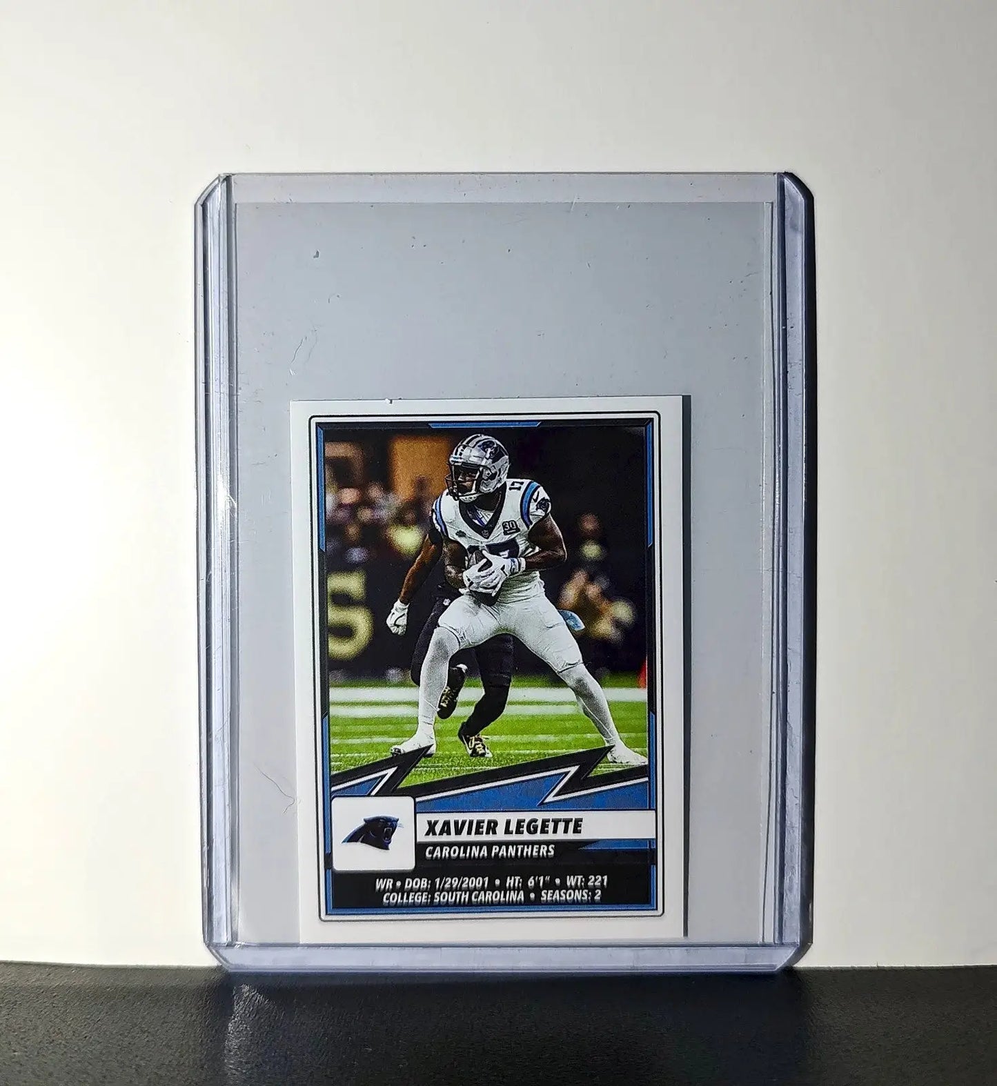 Xavier Legette 2025 Panini NFL #444 Sticker Carolina Panthers - Football Card Single