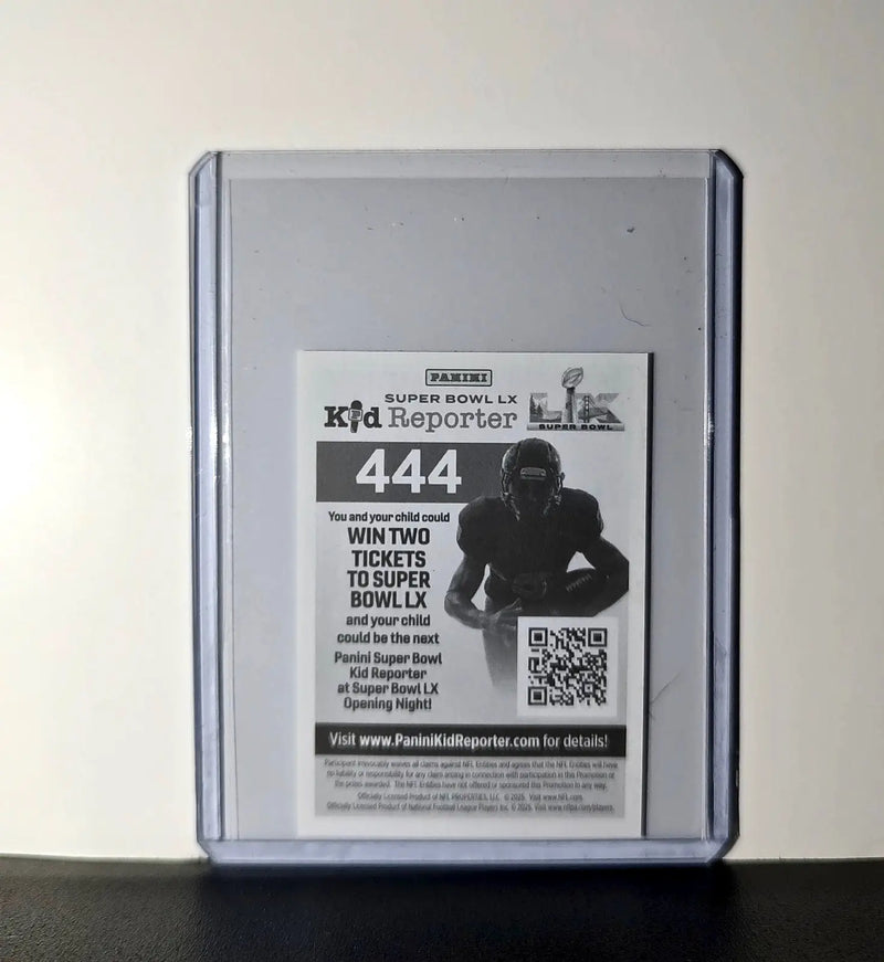 Xavier Legette 2025 Panini NFL #444 Sticker Carolina Panthers