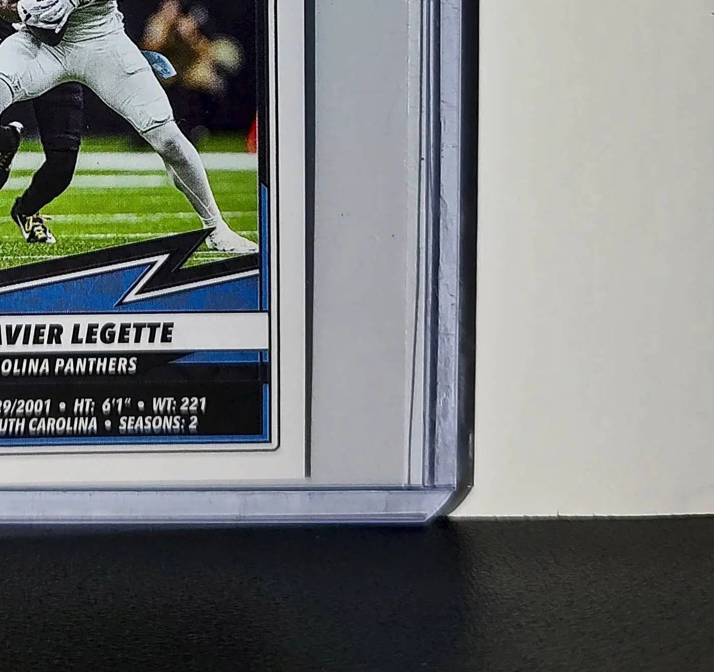 Xavier Legette 2025 Panini NFL #444 Sticker Carolina Panthers - Football Card Single