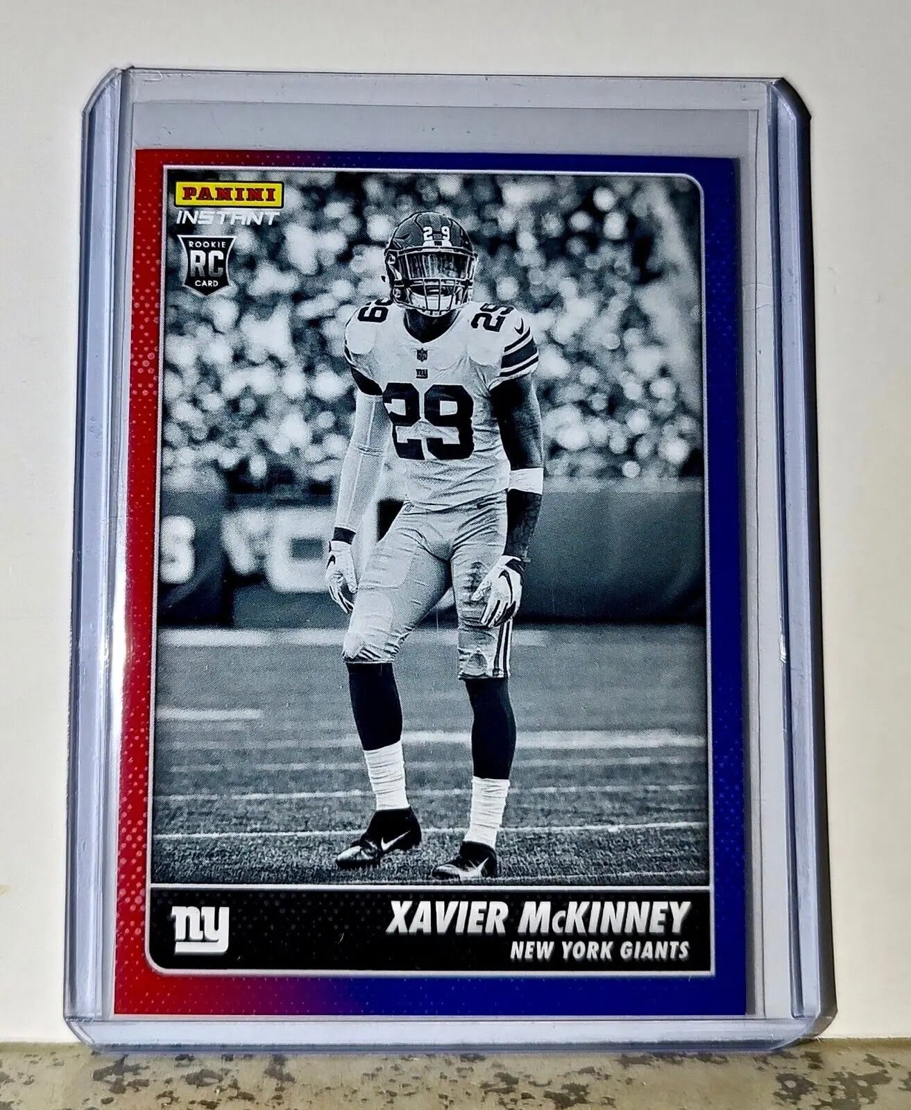 Xavier McKinney 2020 Panini NFL #22 Black and White Rookies Card Giants 1 of 518
