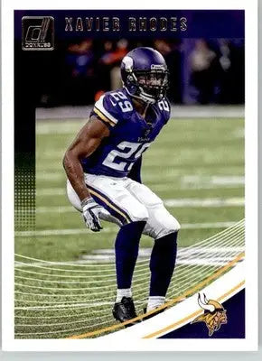 Xavier Rhodes - 2018 Donruss - #181 - Football