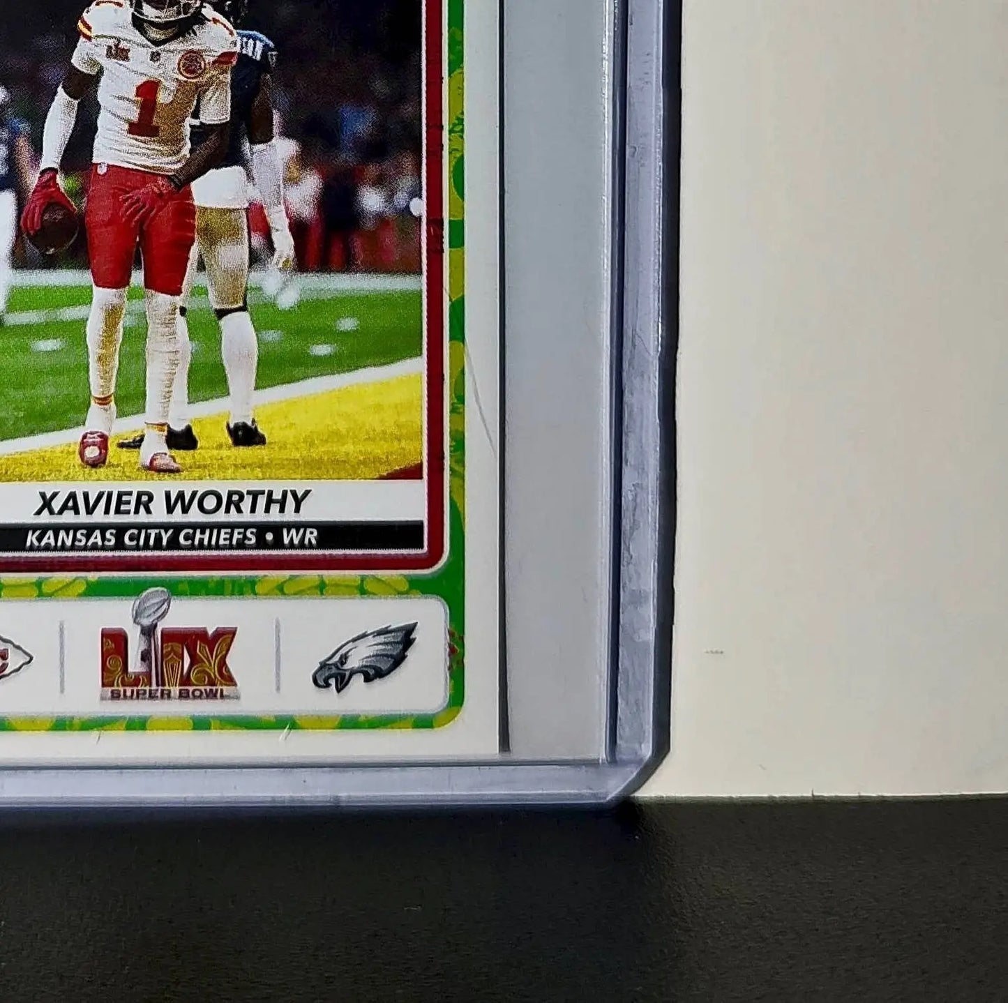 Xavier Worthy 2025 Panini NFL Super Bowl LIV #33 Sticker - Football Card Single