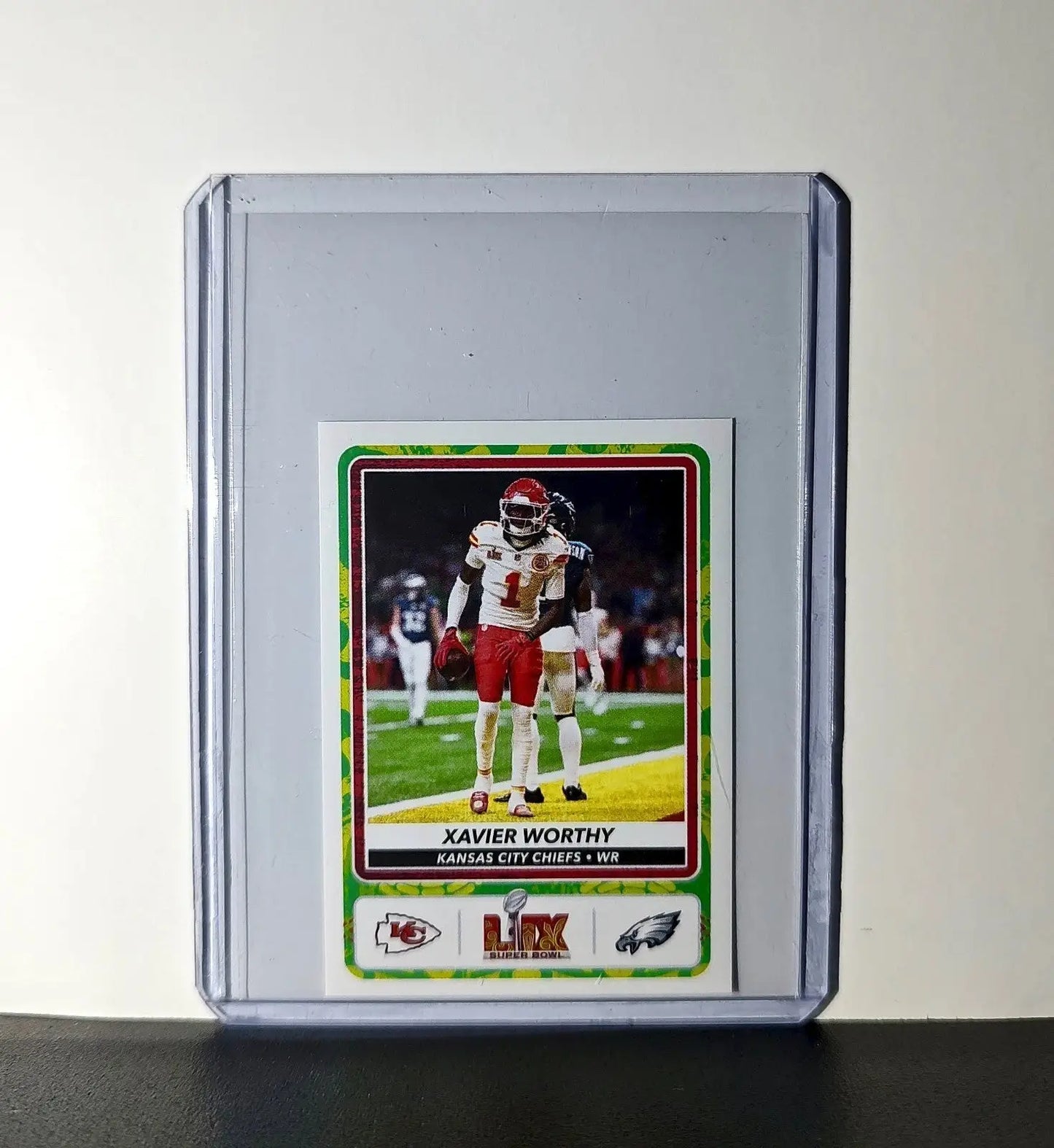 Xavier Worthy 2025 Panini NFL Super Bowl LIV #33 Sticker - Football Card Single