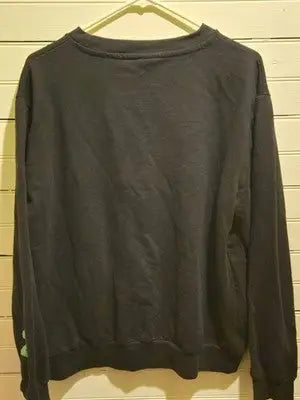 Xbox 20 Sweatshirt Mens L Black Graphic 4 Controllers Sleeve Logo Pullover - Apparel