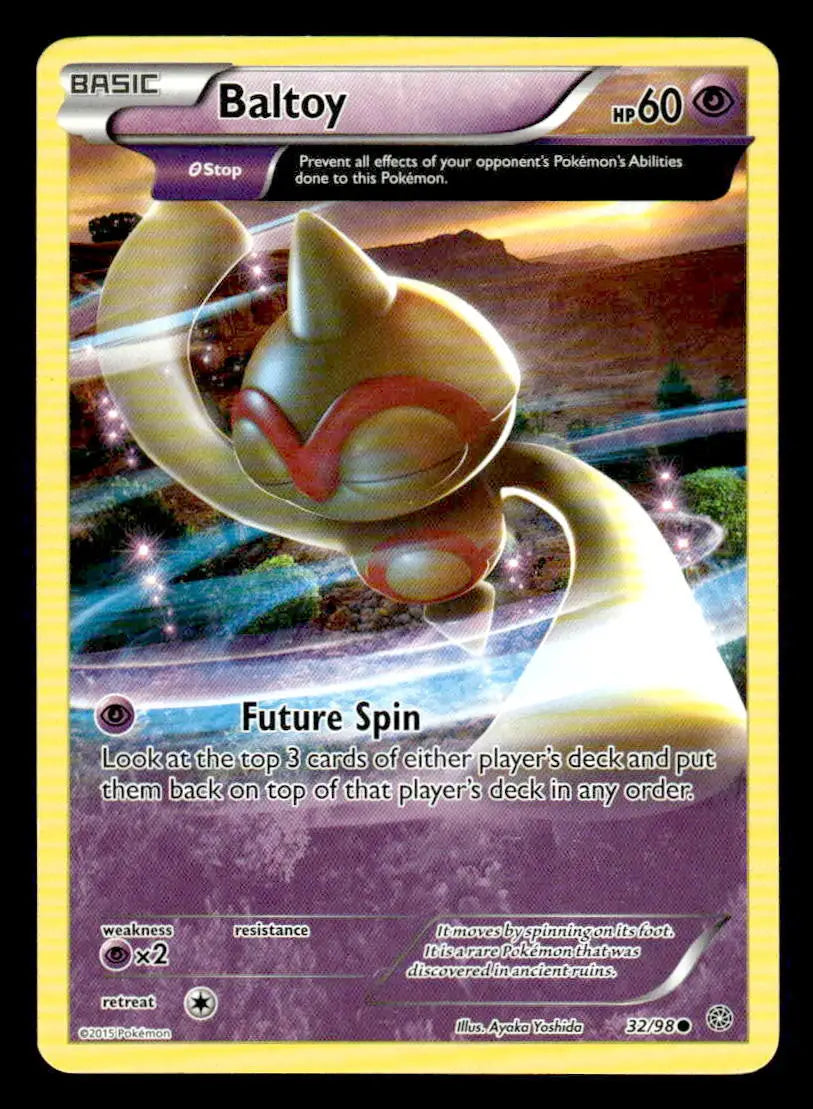 XY - Ancient Origins #32/98 Baltoy (32) Common - Pokémon Card Single