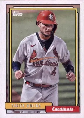 Yadier Molina 2021 Topps Update 1992 Topps Redux #T92-44 St. Louis Cardinals - Baseball Card Single