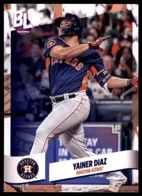 Yainer Diaz 2024 Topps Big League #49 Houston Astros - Baseball Card Single