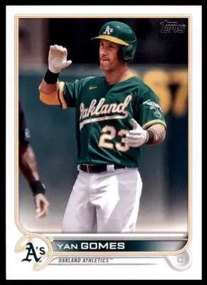 Yan Gomes 2022 Topps #294 Oakland Athletics - Baseball Card Single