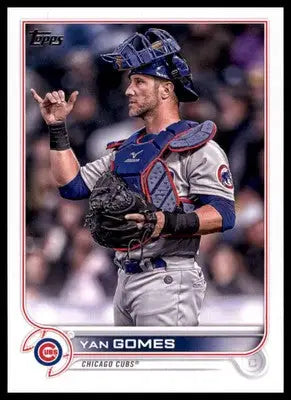 Yan Gomes 2022 Topps Update #US245 Chicago Cubs - Baseball Card Single