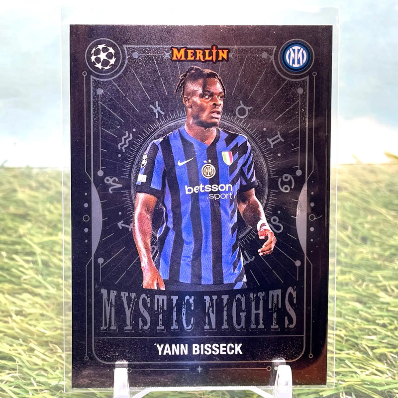 Yann Bisseck 2025 Topps Merlin Mystic Nights #MN-9 - Soccer Card Single