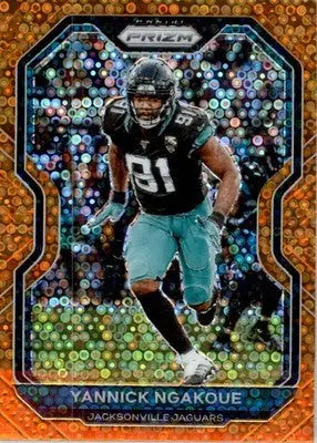 Yannick Ngakoue - 2020 Panini Prizm - #99 - Prizm Disco Football - Football Card Single
