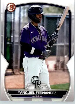 Yanquiel Fernandez - 2023 Bowman Draft - #BD-61 - Baseball - Baseball Card Single