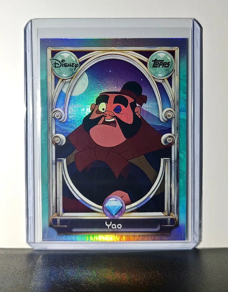 Yao 2025 Topps Disney Wonder #137 Diamond Card Mulan