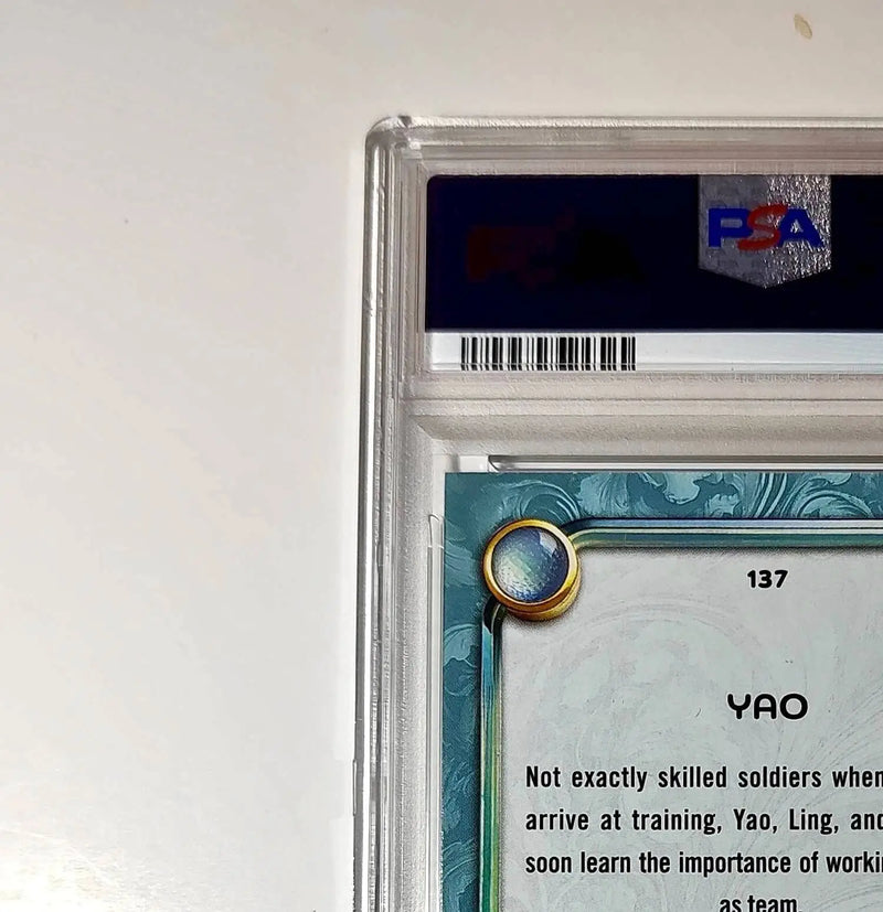 Yao 2025 Topps Disney Wonder #137 Diamond Card Mulan PSA 7 - Non-Sports Card Single