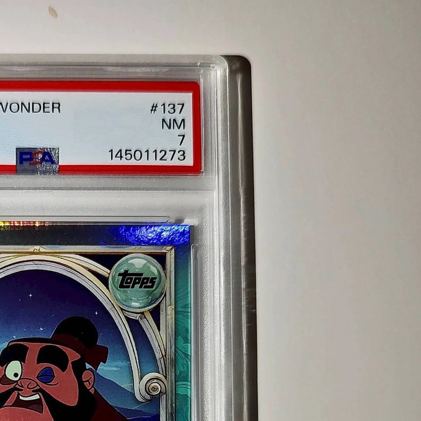 Yao 2025 Topps Disney Wonder #137 Diamond Card Mulan PSA 7 - Non-Sports Card Single