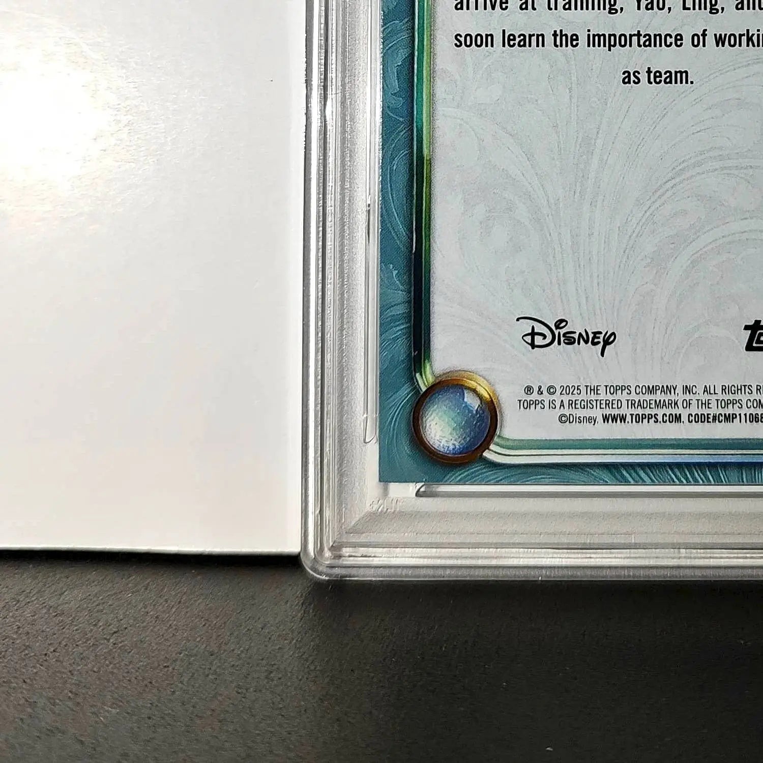 Yao 2025 Topps Disney Wonder #137 Diamond Card Mulan PSA 7 - Non-Sports Card Single
