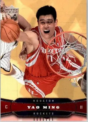Yao Ming - 2004-05 Upper Deck - #60 - Basketball - Basketball Card Single
