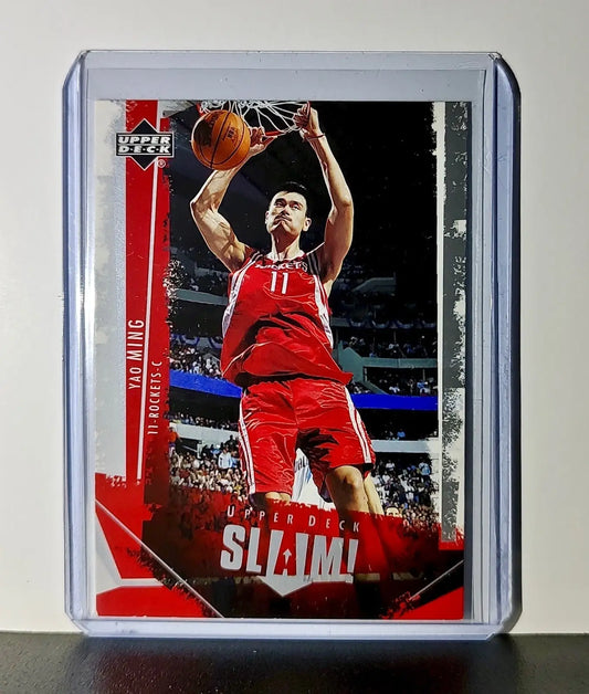 Yao Ming 2005 Upper Deck NBA #29 Slam Card Houston Rockets - Basketball Card Single