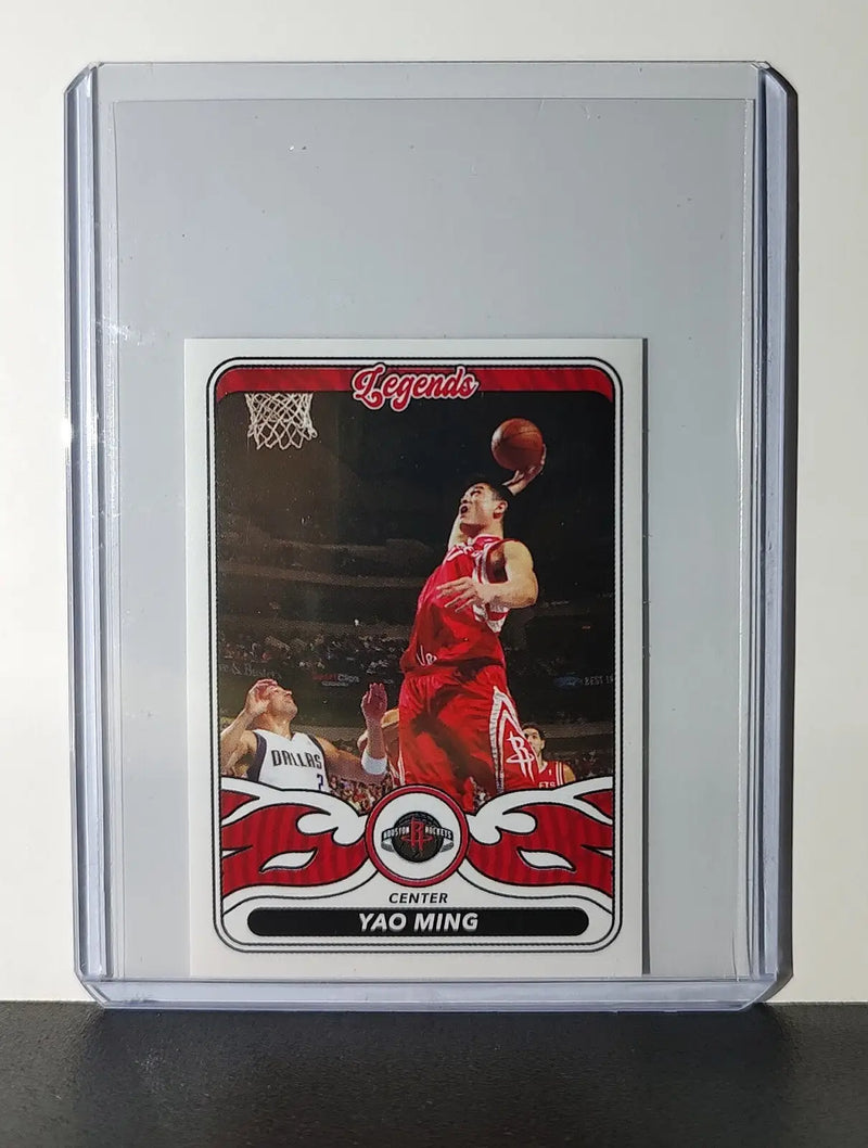 Yao Ming Legends 2024-25 Panini NBA #502 Sticker Card Houston Rockets - Basketball Card Single