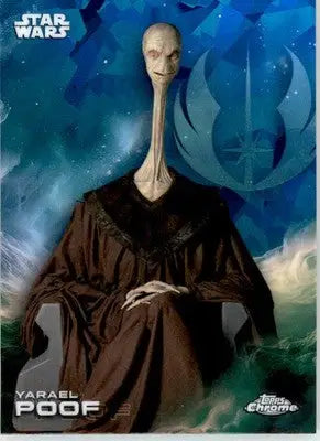 Yarael Poof - 2025 Topps Chrome Sapphire Edition Star Wars - #196 - Non_sport - Star Wars Card Single