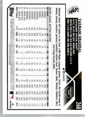 Yasmani Grandal - 2023 Topps - #268 - Baseball - Baseball Card Single