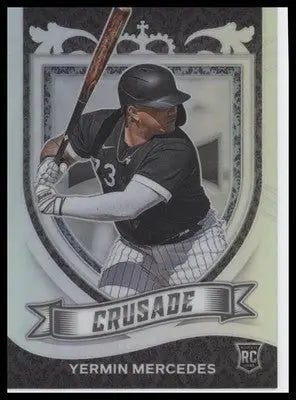 Yermin Mercedes 2021 Panini Chronicles Crusade Holo #16 Chicago White Sox - Baseball Card Single