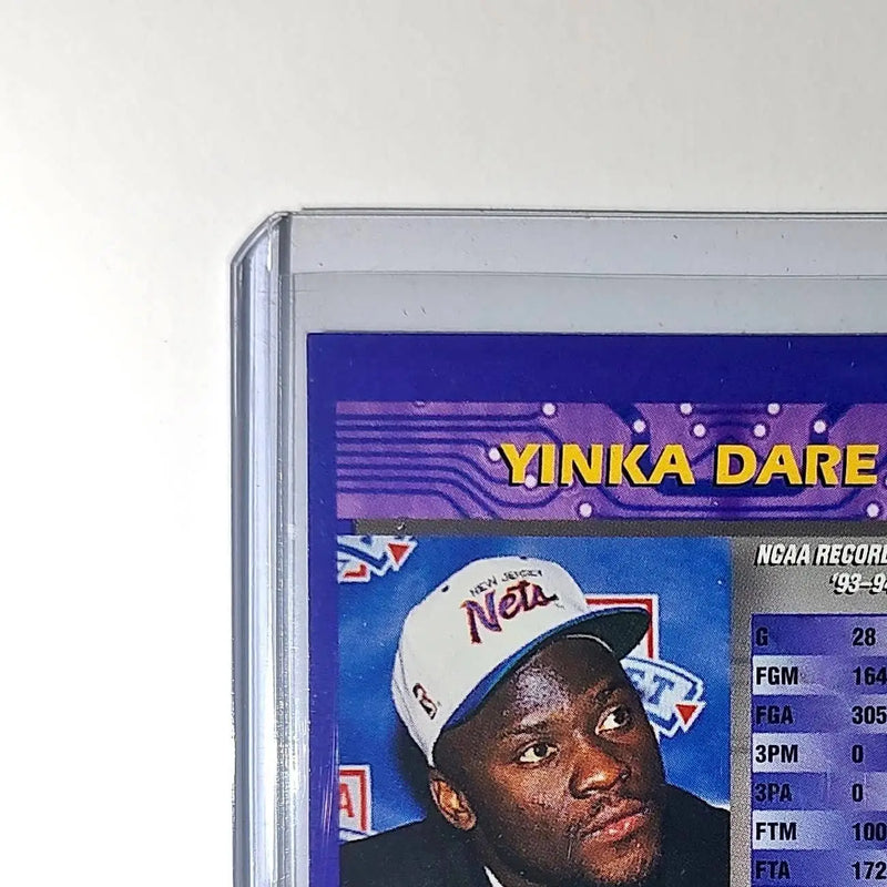 Yinka Dare Rookie 1994-95 Topps Finest #176 Basketball Card