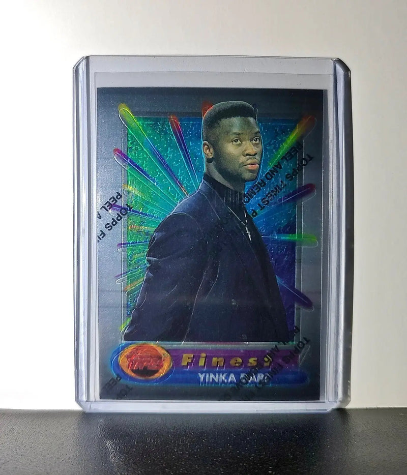 Yinka Dare Rookie 1994-95 Topps Finest #176 Basketball Card