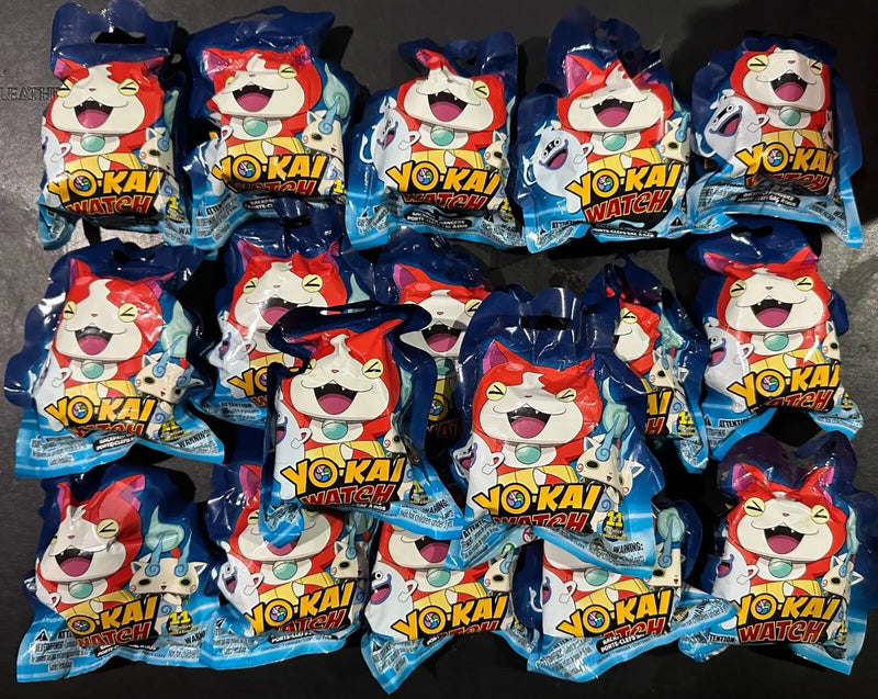 Sealed Yo-Kai Watch blind bags in factory sealed packs for collectors and fans