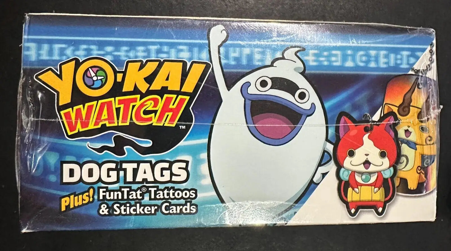 Yo-Kai Watch Dog Tags Factory Sealed Box of 24 for ultimate dog tag fun